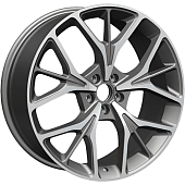 Диски Khomen KHW 2012 8x20 5*108 ET43 DIA60.1 Black Литой купить с бесплатной доставкой в пункты выдачи в Петербурге